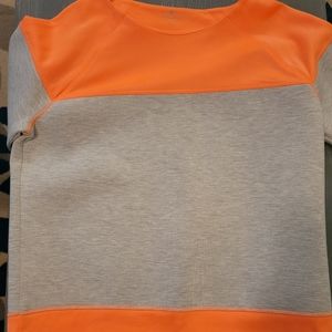 Athleta Colorblock Pullover Sweatshirt Sweater